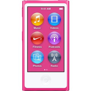 Refurbished Apple iPod Nano 7th Generation 16GB - Pink, B