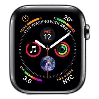 Refurbished Watch Series 4 (Cellular) FACE ONLY, Space Black Stainless Steel, 44mm, A