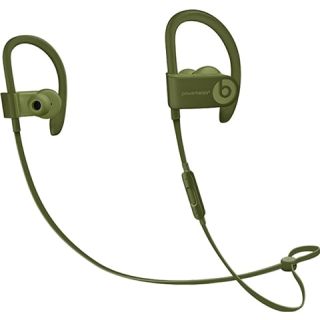 Refurbished Beats By Dre Powerbeats 3 Wireless In-Ear- Turf Green, B