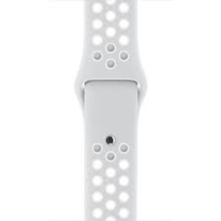 Refurbished Nike Sport Band STRAP ONLY, Silver/White, 38mm/40mm, C
