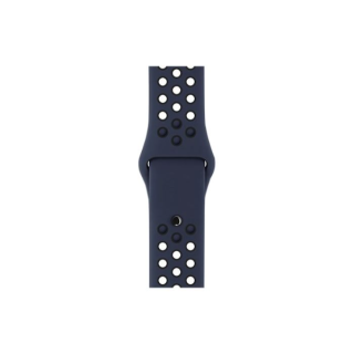 Refurbished Nike Sport Band STRAP ONLY, Obsidian/Black, 42mm/44mm, C