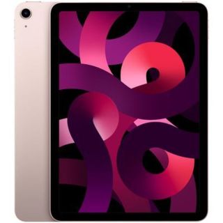 Refurbished Apple iPad Air 5th Gen (A2589)/64GB/8GB RAM/Unlocked/10.9-inch Display/Pink/A (2022)