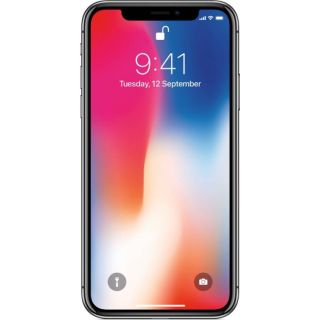 Refurbished Apple iPhone X 256GB Space Grey, Unlocked A