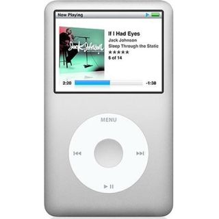 Refurbished Apple iPod Classic 6th Generation 80GB - Silver, B