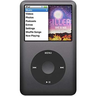 Refurbished Apple iPod Classic 6th Generation (2009) 160GB - Black, B