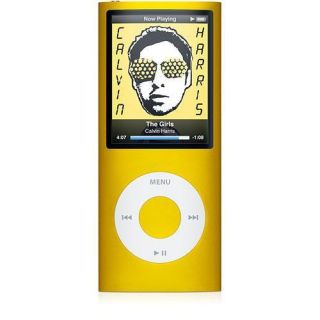Refurbished Apple iPod Nano 4th Generation 16GB - Yellow, B