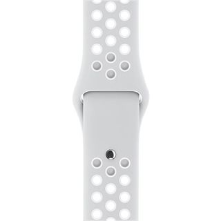 Refurbished Nike Sport Band STRAP ONLY, Pure Platinum/White, 42mm/44mm, B