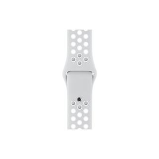 Refurbished Nike Sport Band STRAP ONLY, Pure Platinum/White, 42mm/44mm, A