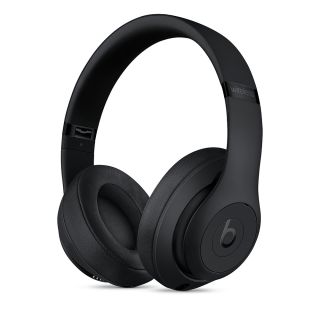 Refurbished Beats Studio 3 Wireless Matte Black Over Ear Headphones, C