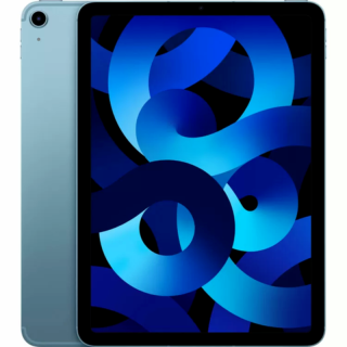 Refurbished Apple iPad Air 5th Gen (A2589)/64GB/8GB RAM/Unlocked/10.9-inch Display/Blue/B (2022)