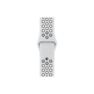 Refurbished Nike Sport Band STRAP ONLY, Pure Platinum/Black, 42mm/44mm, A
